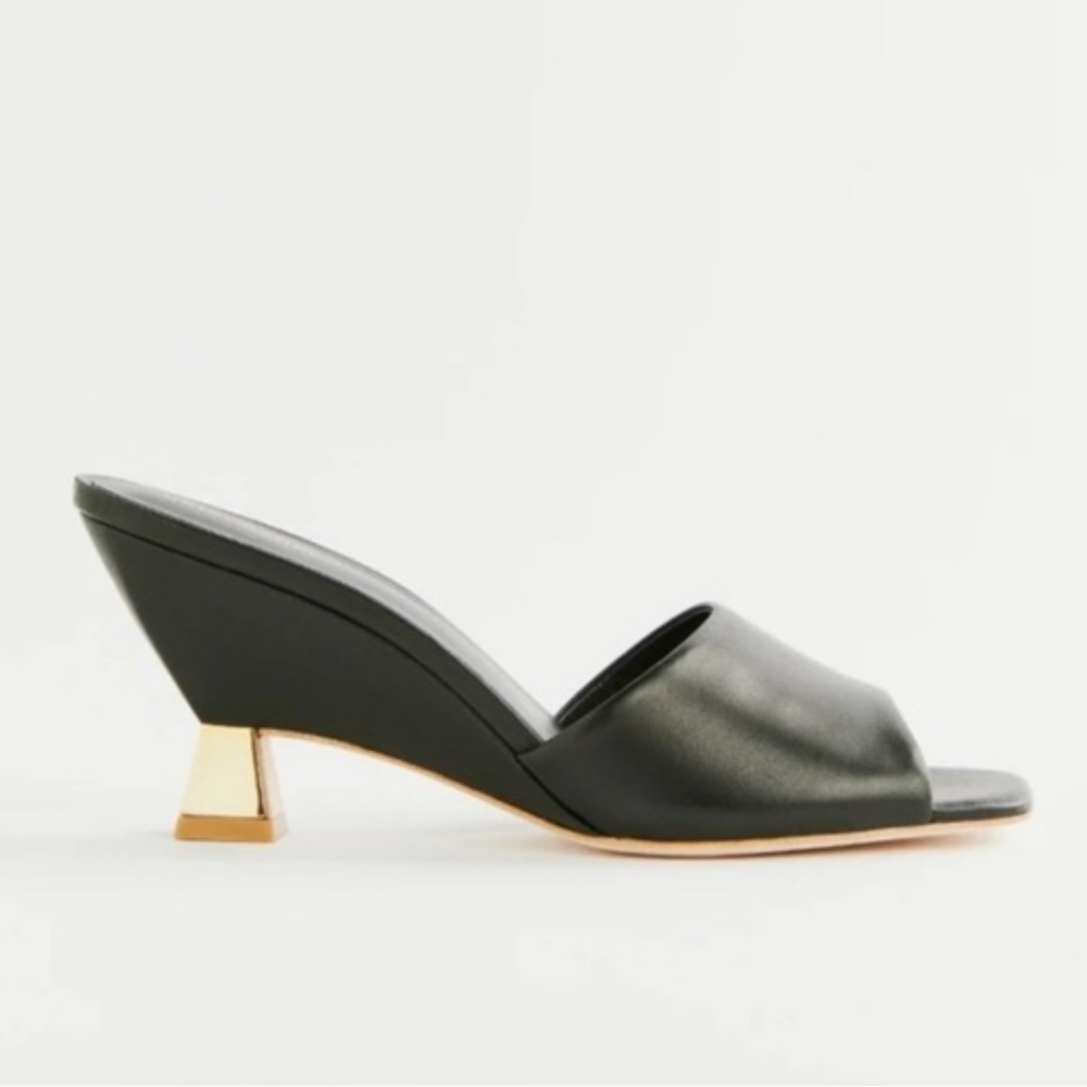 Reformation leather heels size 9